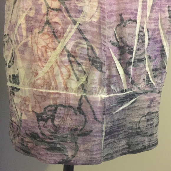 INC INTERNATIONAL CONCEPTS Flutter SS Burnout Tee - Picture 3 of 4